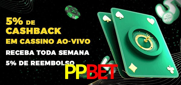 Promoções do cassino ao Vivo PPbet